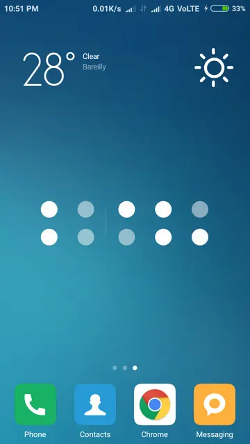 Screenshot 1 of 10-bit Clock Widget