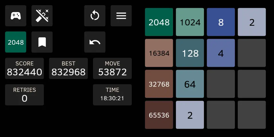 Screenshot 2 von 2048 Open Fun Game