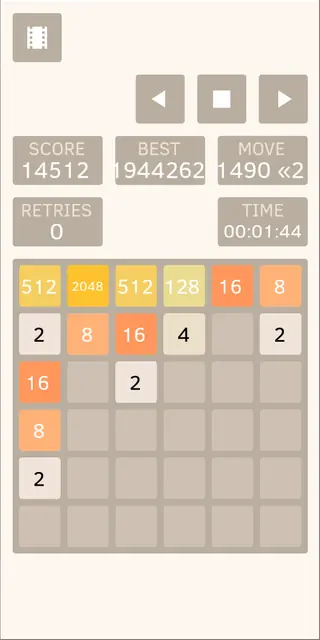 Screenshot 3 von 2048 Open Fun Game