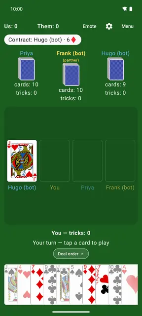 Screenshot 1 von 500 - Multiplayer card game