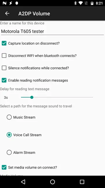 Screenshot 2 of A2DP Volume