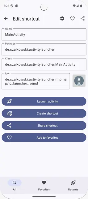 Screenshot 2 of Activity Launcher