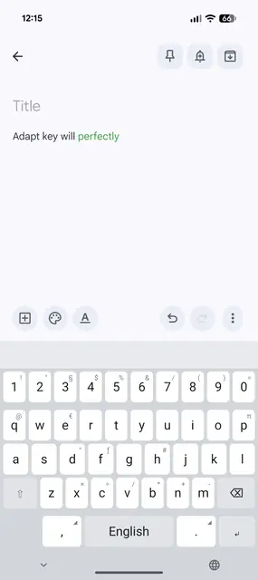 Screenshot 1 of AdaptKey