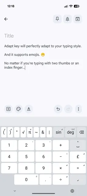 Screenshot 4 of AdaptKey