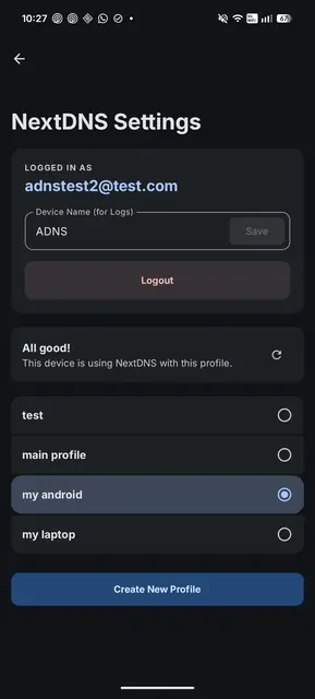 Screenshot 4 of ADNS