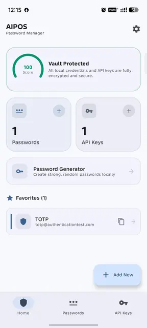 Screenshot 4 von AIPOS Password Manager