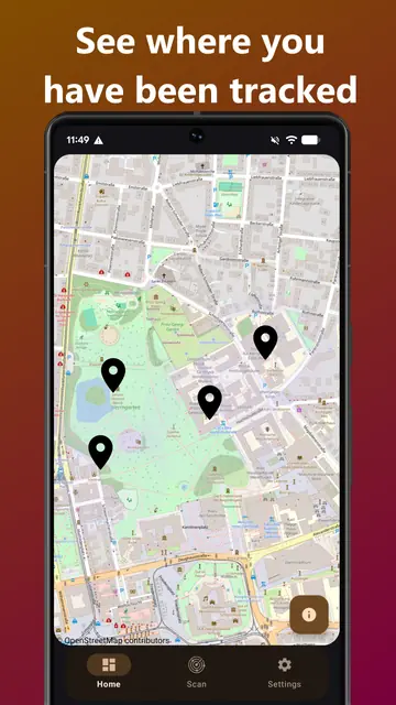 Screenshot 1 of AirGuard - AirTag protection
