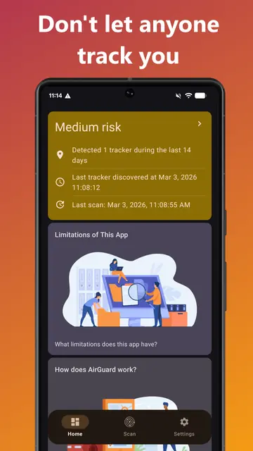Screenshot 2 of AirGuard - AirTag protection