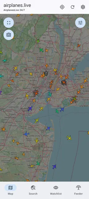 Screenshot 2 von airplanes.live