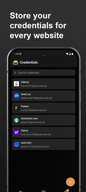 Screenshot 3 of AliasVault
