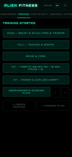 Screenshot 2 of Alien Fitness