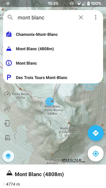 Screenshot 3 of Alpi Maps