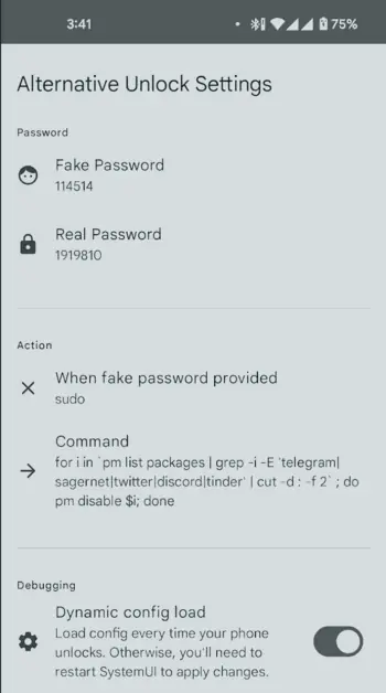 Screenshot 1 von AlternativeUnlockXposed