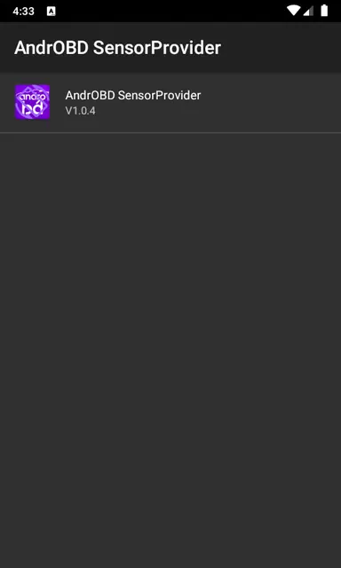 Screenshot 2 of AndrOBD SensorProvider