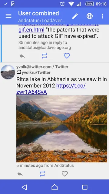 Screenshot 3 von AndStatus