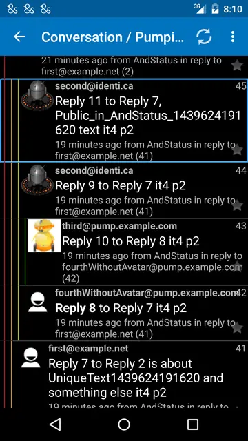 Screenshot 4 von AndStatus