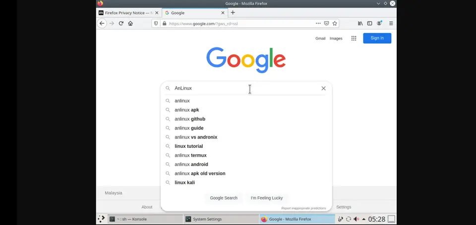 Screenshot 2 of AnLinux