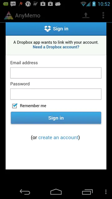 Screenshot 4 of AnyMemo