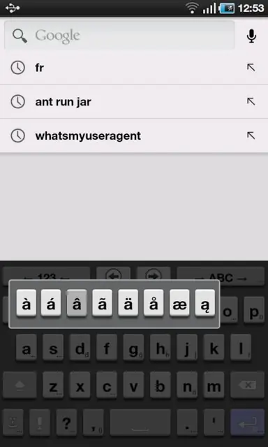 Screenshot 4 von AnySoftKeyboard - Hebrew Language Pack