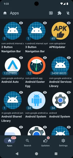 Screenshot 2 of APKUpdater
