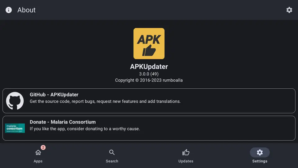 Screenshot 3 of APKUpdater