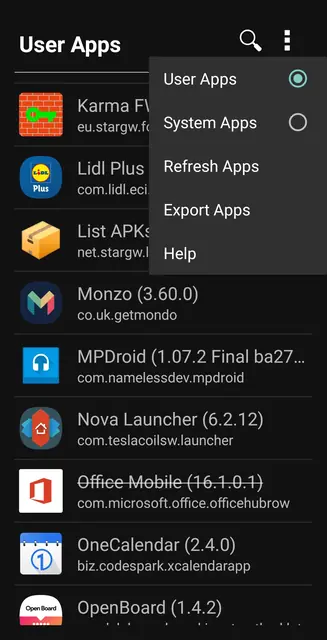 Screenshot 3 von AppList