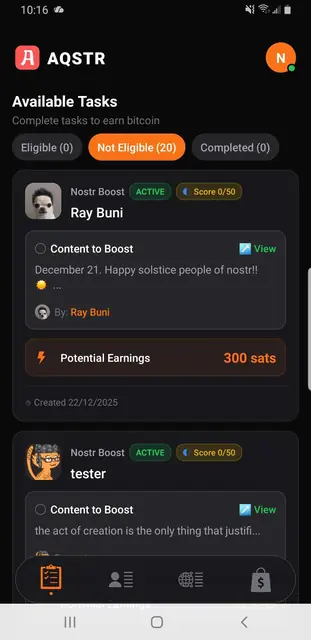 Screenshot 1 of aqstr