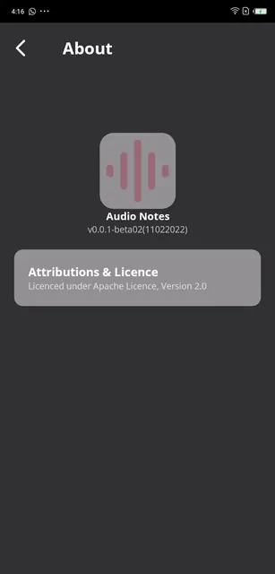Screenshot 4 von Audio Notes