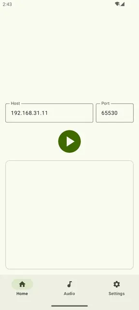 Screenshot 1 von Audio Share