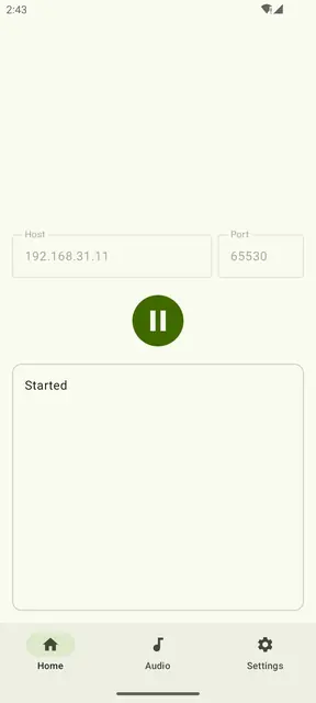 Screenshot 2 von Audio Share