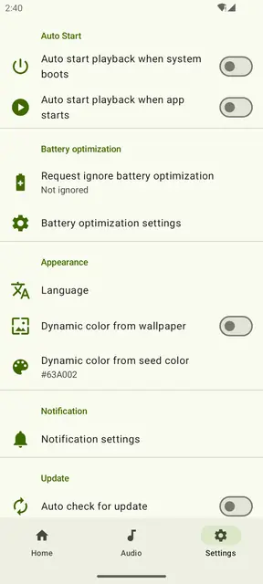 Screenshot 4 von Audio Share