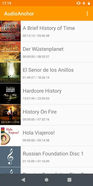 Screenshot 1 von AudioAnchor