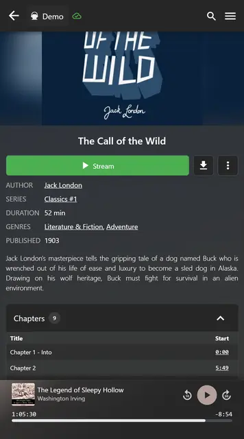 Screenshot 3 of Audiobookshelf