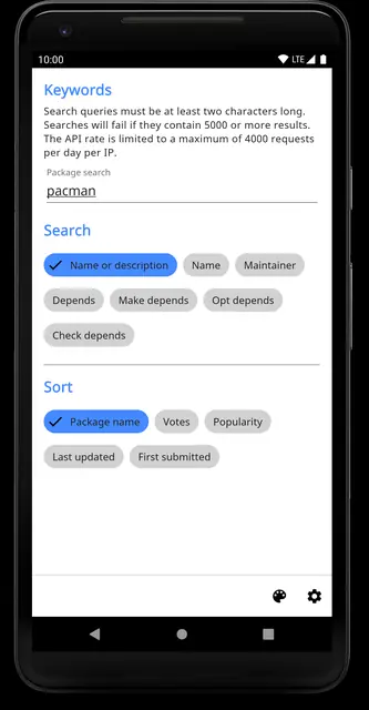 Screenshot 1 von AURdroid