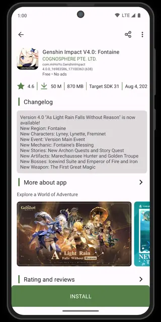 Screenshot 4 von Aurora Store