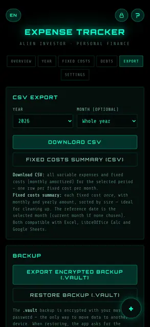 Screenshot 3 von Ausgaben-Tracker