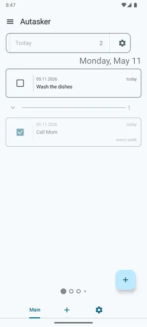 Screenshot 1 von Autasker