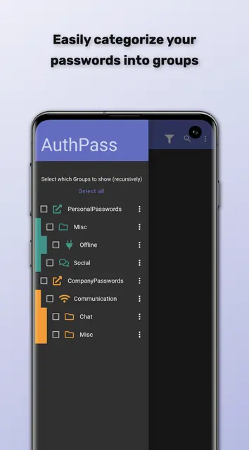 Screenshot 2 of AuthPass - KeePass compatible Password Manager