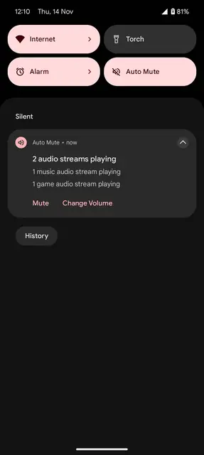 Screenshot 3 von Auto Mute