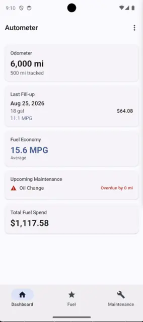 Screenshot 1 von Autometer