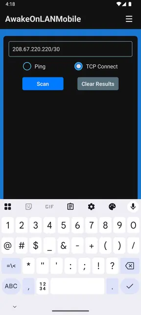 Screenshot 4 of AwakeOnLANMobile