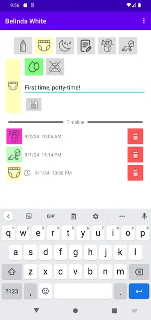 Screenshot 3 von Baby Buddy