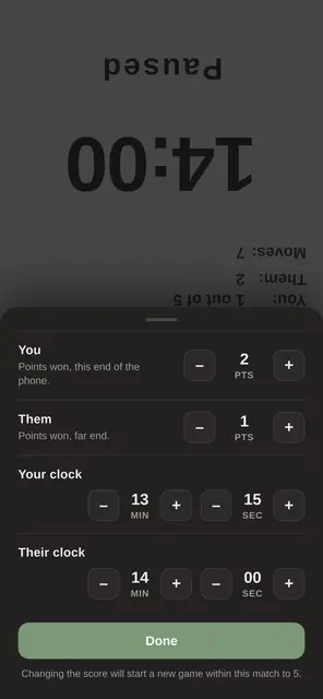 Screenshot 2 von Backgammon Clock