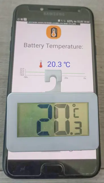 Screenshot 4 von BatteryTemperatureDisplay