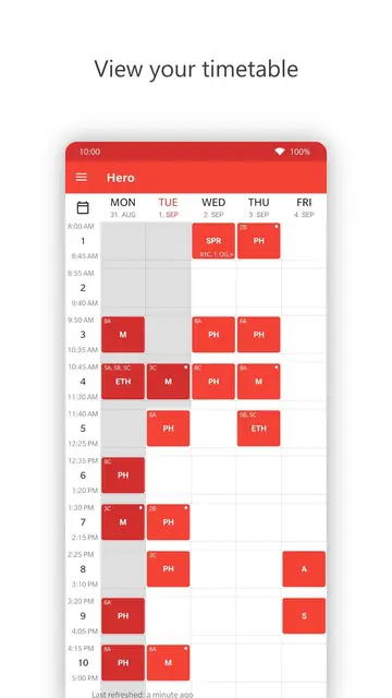 Screenshot 1 of BetterUntis