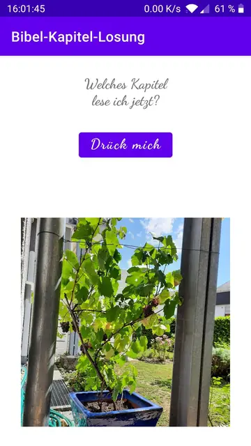 Screenshot 1 von Bibel-Kapitel-Losung