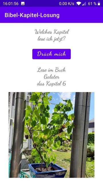 Screenshot 2 von Bibel-Kapitel-Losung