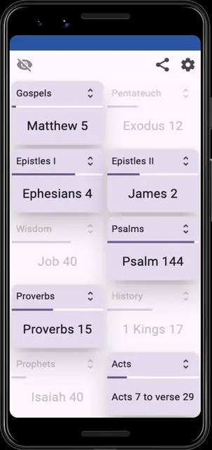 Screenshot 1 von Bible Feed