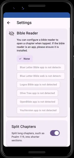 Screenshot 3 von Bible Feed