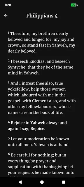 Screenshot 3 of Bible Notify